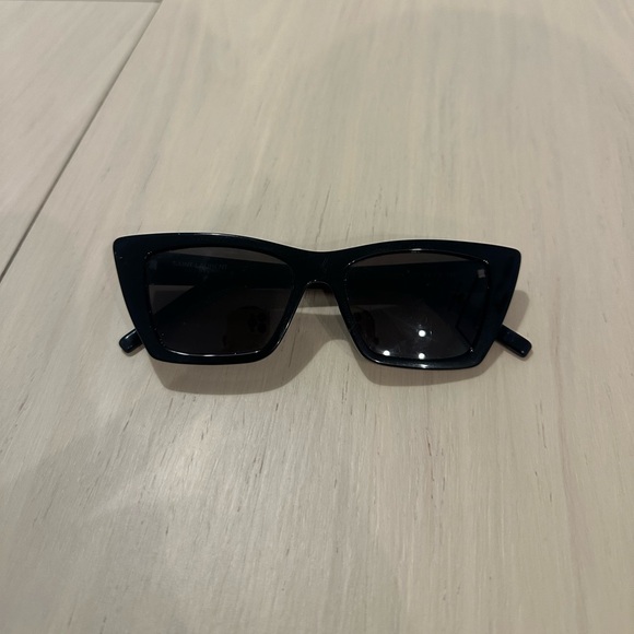 Saint Laurent Cat-Eye Acetate Sunglasses - Picture 4 of 7